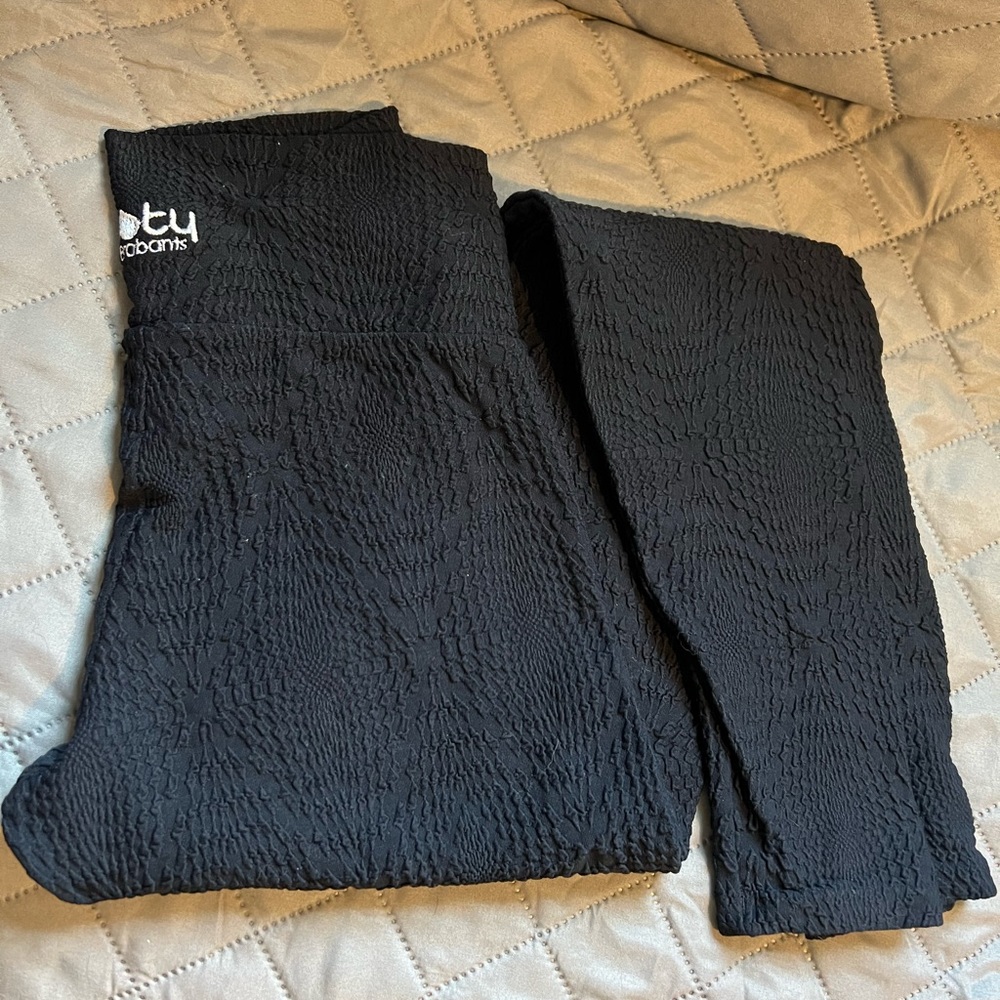 Black BBB Mermaid Leggings